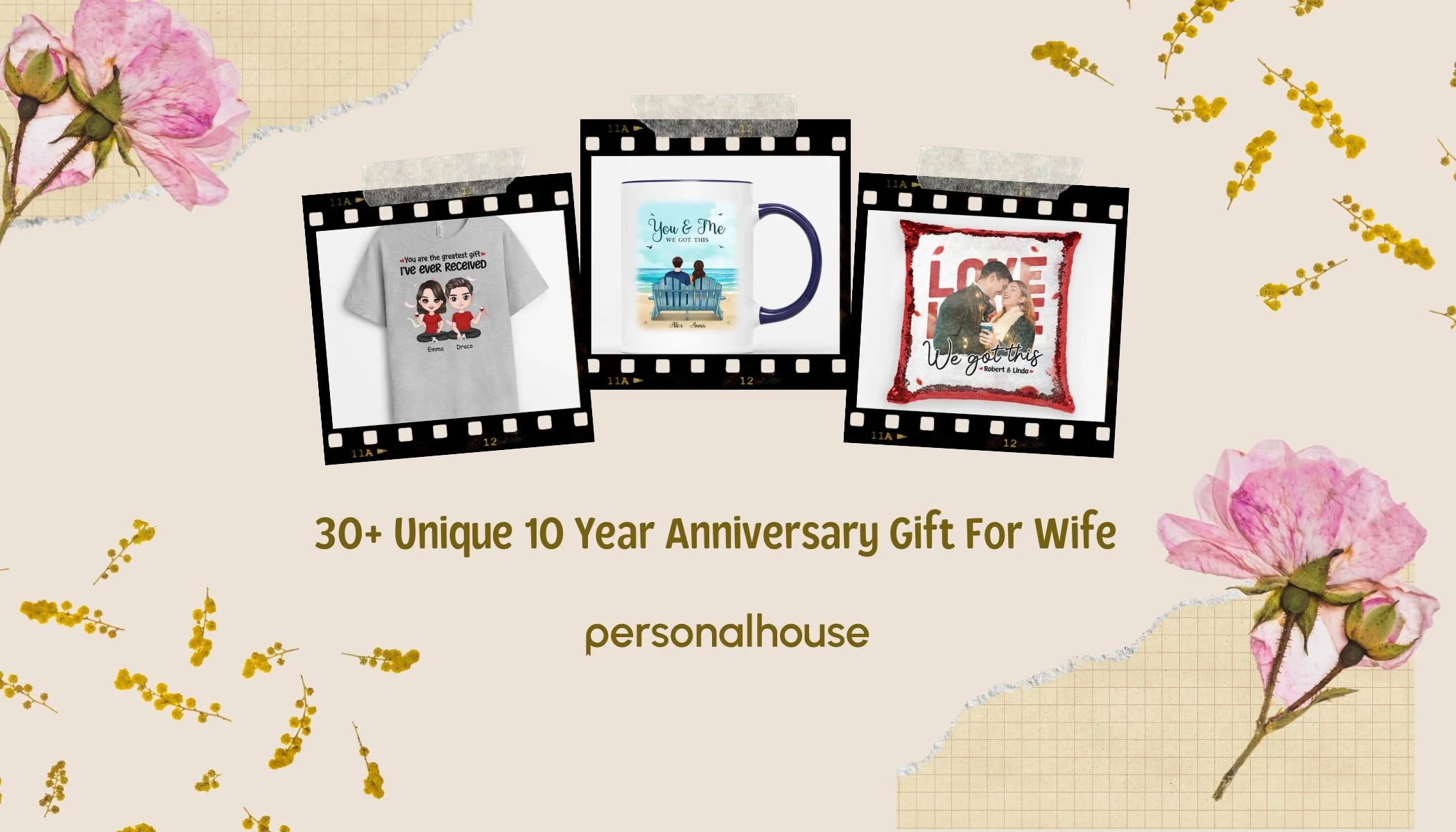 Shops 10 gifts for wife