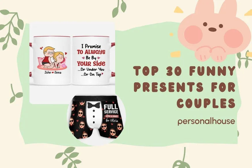 Top 30 Funny Gift Ideas for Couples That are Married or Just Dating