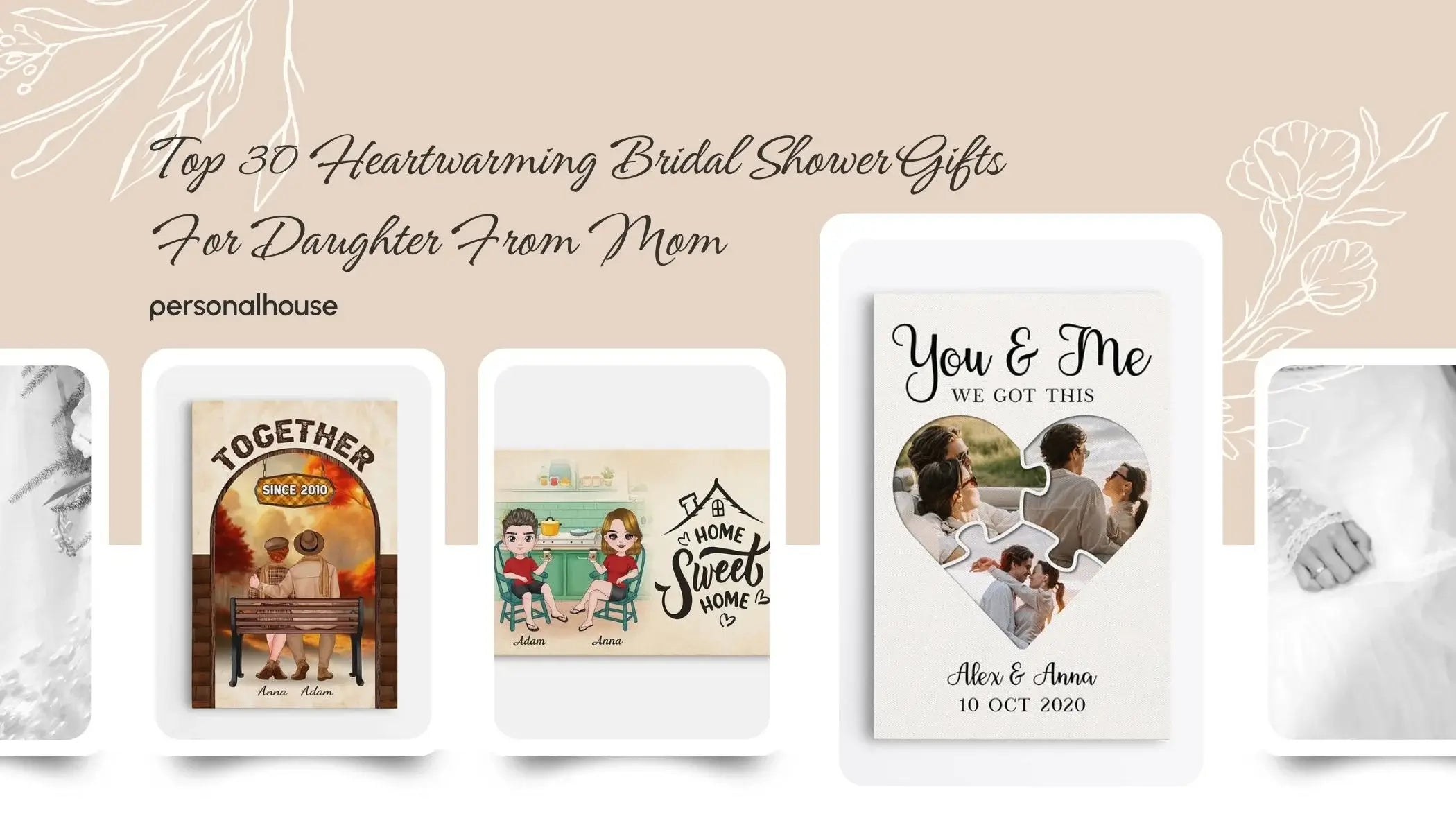 Top 30 Heartfelt Bridal Shower Gift from Mom to Daughter - Personal House