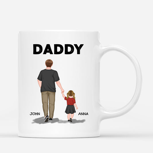 0909MUS2 Personalized Mugs Gifts Father Daughter Dad