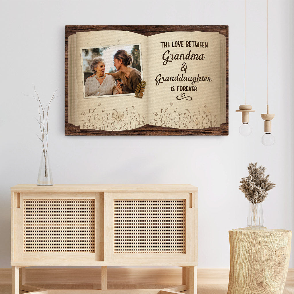 0979CUS3 Personalized Canvas Gifts Mother Children Mom Grandma