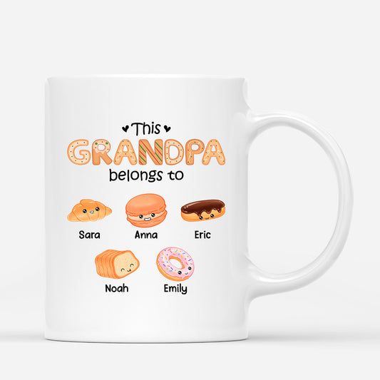 0992MUS1 Personalized T shirts Gifts Kids Grandpa Dad