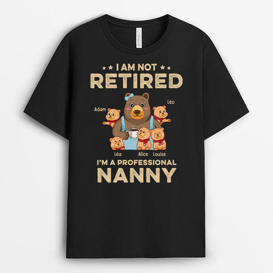 1044AUS2 personalized im a professional grandma t shirt