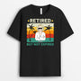 1045AUS1 Personalized T shirts Gifts Retirement Grandma Mom