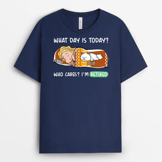 1051AUS2 Personalized T shirts Gifts Retired Cat Lovers