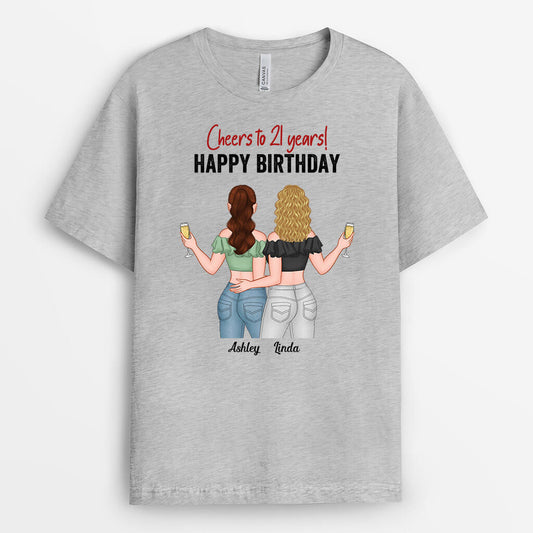 1070AUS2 Personalized T shirts Gifts Cheers Birthday Her