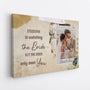 1088CUS2 Personalized Canvas Gifts Couple Wedding Bride Groom