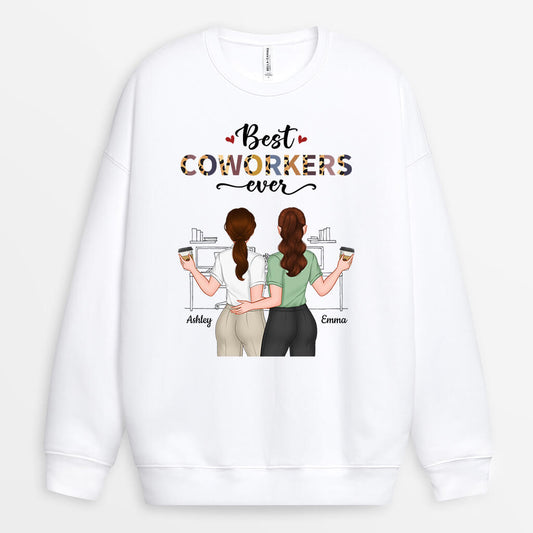 1121WUS2 Personalized Sweatshirts Gifts Coworker Coworkers Colleagues