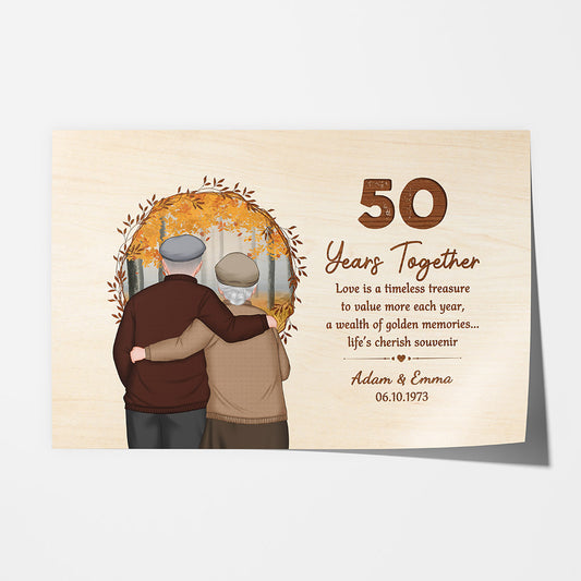 1130SUS1 Personalized Posters Gifts Love Treasure Couples