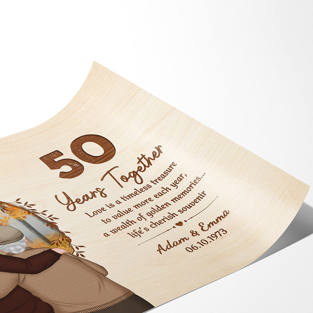 1130SUS2 Personalized Posters Gifts Love Treasure Couples