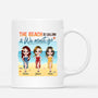 1133MUS1 Personalized Mugs Gifts Beach Calling Travel Lovers