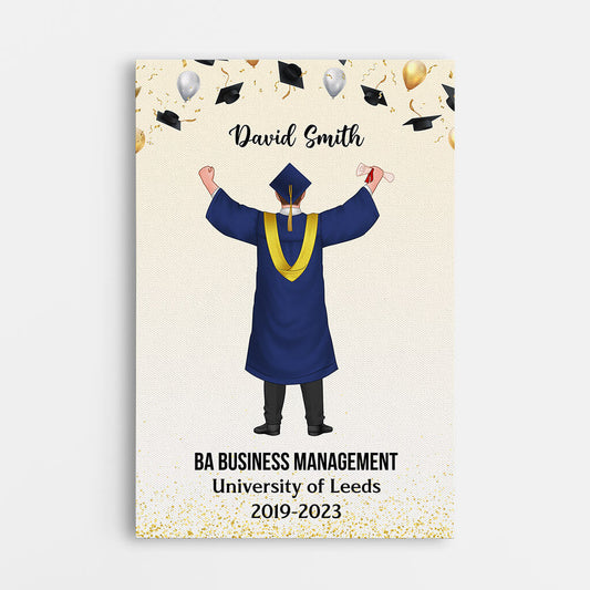 1142CUS1 Personalized Canvas Gifts Graduation Her Graduates