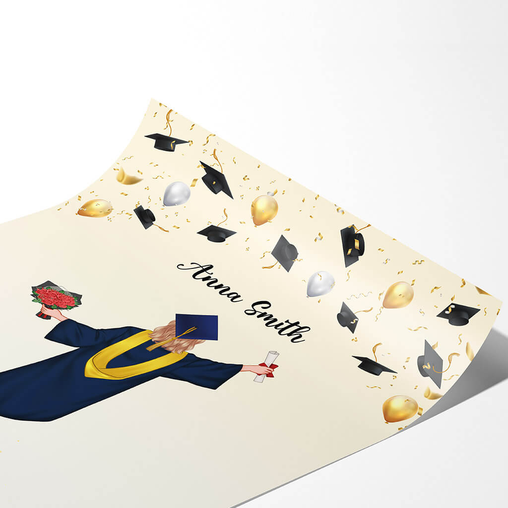 1142SUS2 Personalized Posters Gifts Graduation Her Graduates