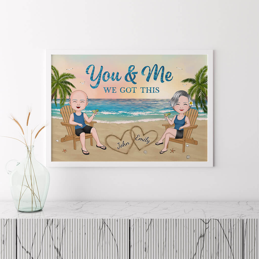 1143SUS3 Personalized Posters Gifts You Me Couple
