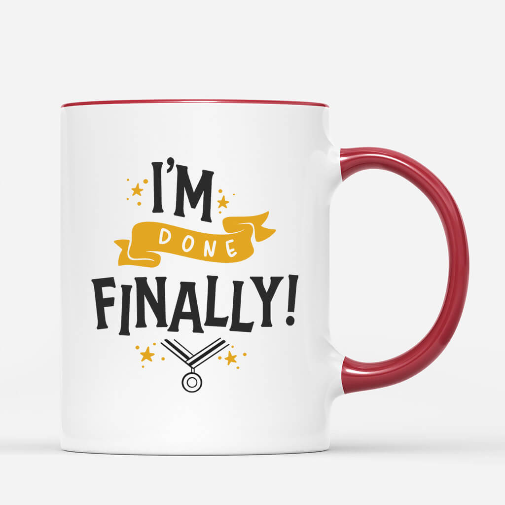 1155MUS3 Personalized Mugs Gifts Done Graduates