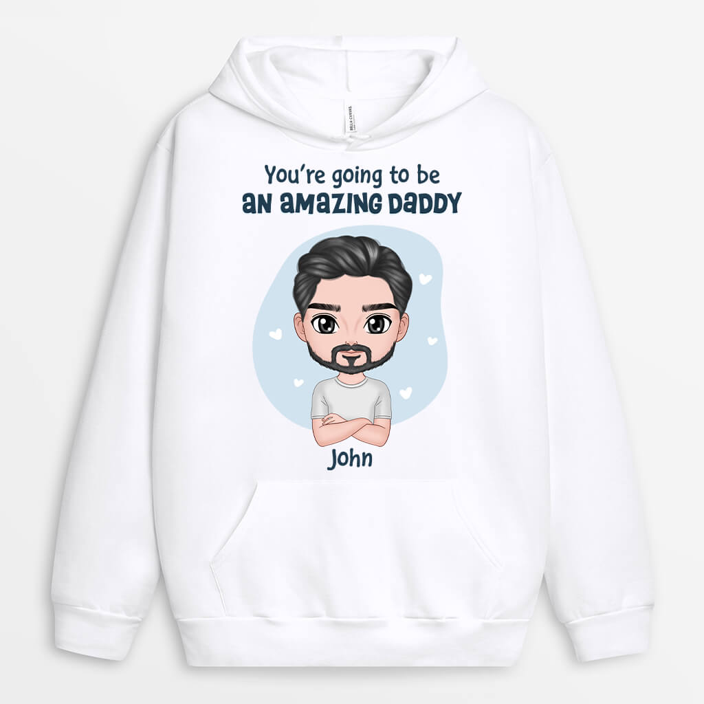 1172HUS1 Personalized Hoodie Gifts Amazing Dad