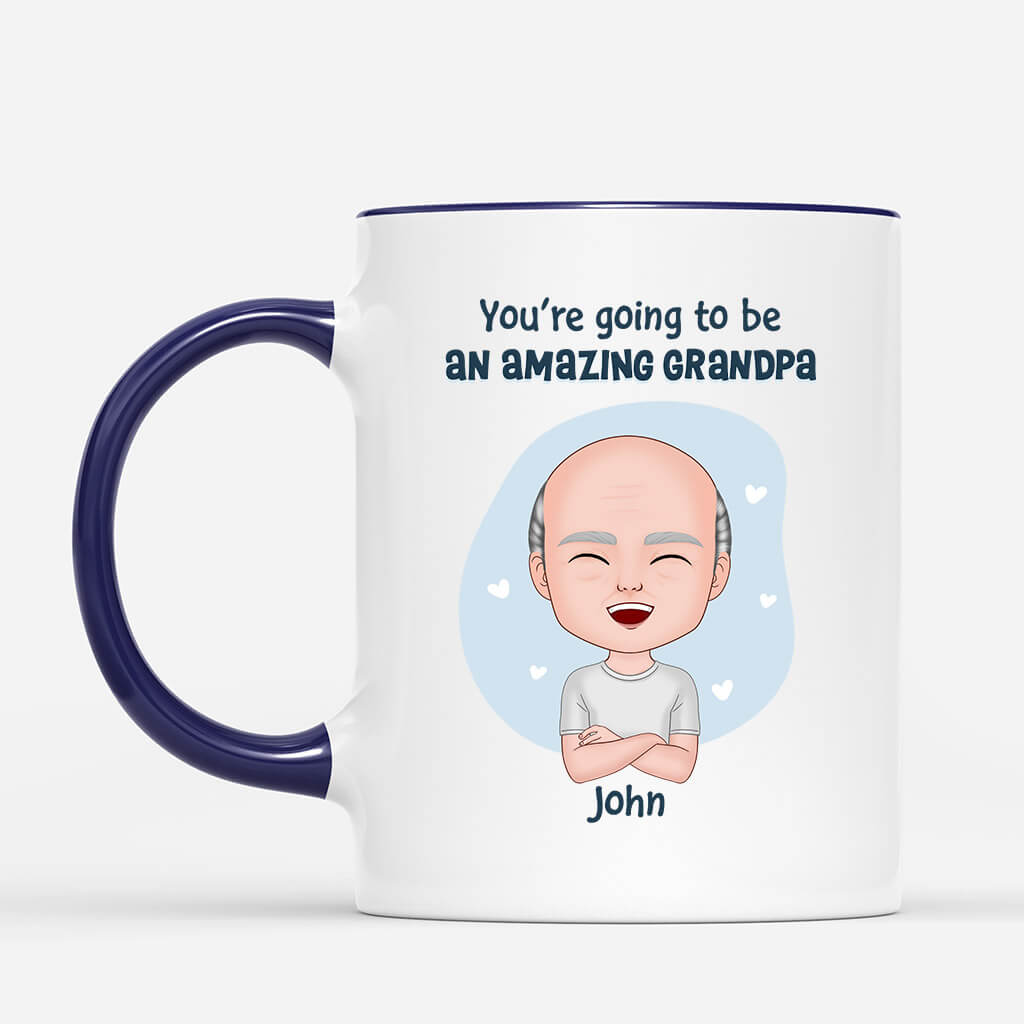1172MUS2 Personalized Mugs Gifts Amazing Dad