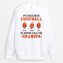 1181WUS2 Personalized Sweatshirt Gifts Football Dad