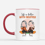 1218MUS2 Personalized Mugs Gifts Life Better Friend