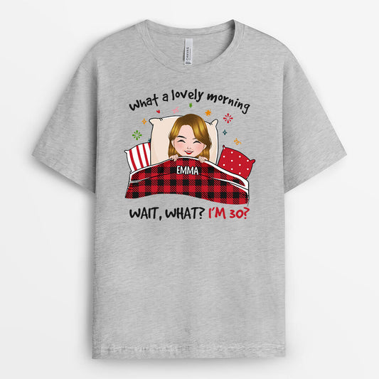 1245aus2 Personalized T Shirts Gifts Lovely 30th Birthday Her