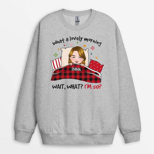 1245wus2 Personalized Sweatshirts Gifts Lovely 50th Birthday Her