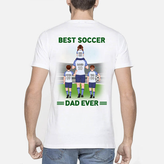 1256hus2 personalized best football dad ever hoodie