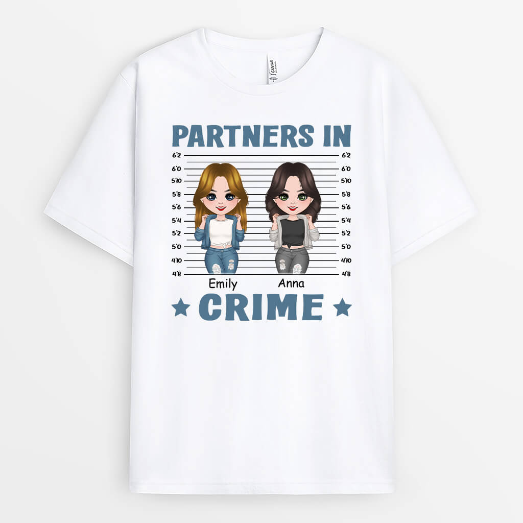 1260AUS1 personalized partners in crime t shirt_5e7a4218 5878 4b2a a053 9d8269e0473b