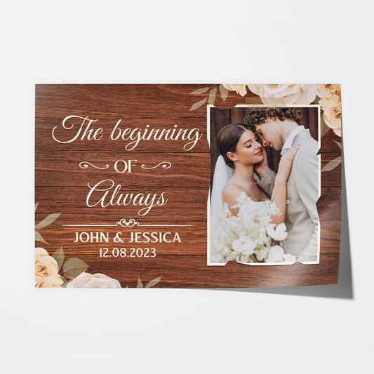 1280SUS1 PersonalizedTheBeginningOfAlwaysPoster_2e11bffa cc45 4874 8579 be7d705ffe58