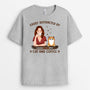 1306AUS2 personalized easily distracted by coffee and cat t shirt