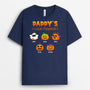 1318AUS1 personalized daddy_s little pumpkin t shirt