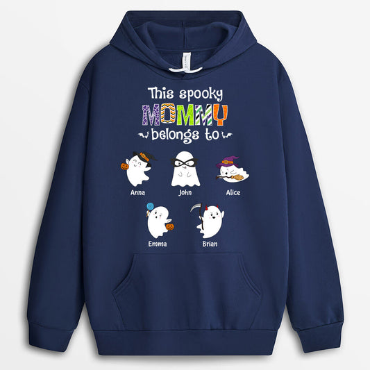 1332HUS2 personalized this spooky grandma belongs to hoodie