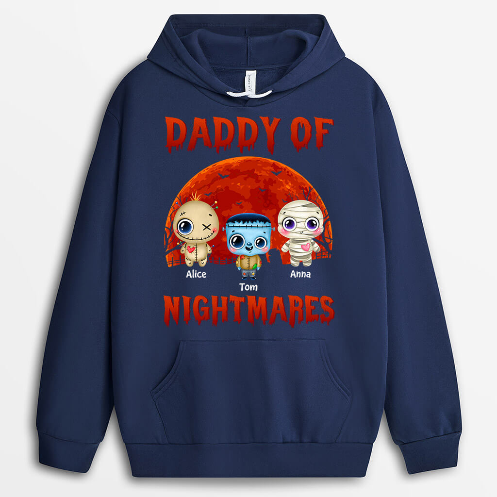 1340HUS1 personalized granpas nightmares hoodie