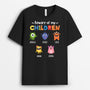 1343AUS1 personalized beware of my grandkid monsters t shirt