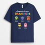 1343AUS2 personalized beware of my grandkid monsters t shirt