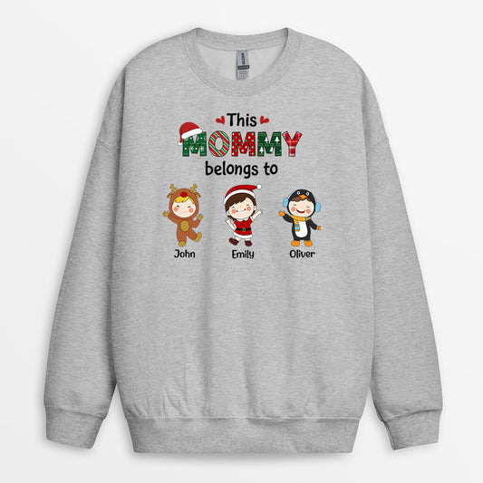 1366WUS1 personalized this grandma belongs to sweatshirt