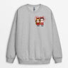 Personalized Christmas Couple Personalized With Heart Sweatshirt
