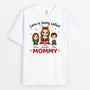 1473AUS1 personalized love is being called mummy t shirt