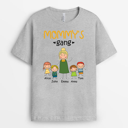 1526AUS1 personalized grandmas gang t shirt