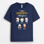 1538AUS2 personalized this mommy grandma belongs to christmas bears t shirt