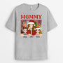 1545AUS2 personalized grandma sipping christmas t shirt