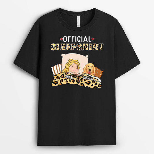 1622AUS1 personalized official sleepshirt dog t shirt