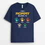 1628AUS2 personalized first dad now grandpa t shirt