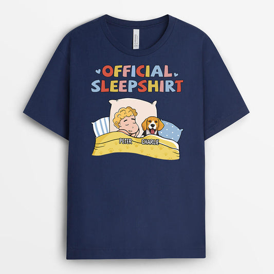 1629AUS1 personalized official sleepshirt dog t shirt