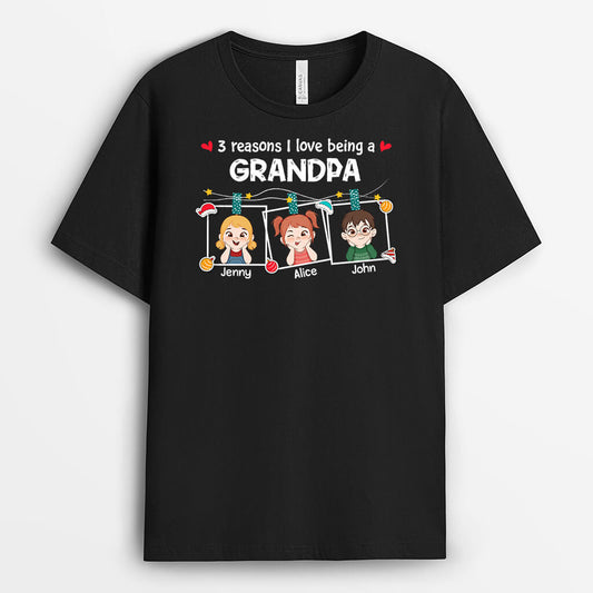 1648AUS2 personalized reasons i love being a grandma t shirt_a5222be4 d417 4ed5 809c 91b126e94839
