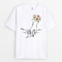 1672AUS1 personalized holding moms grandmas hand t shirt