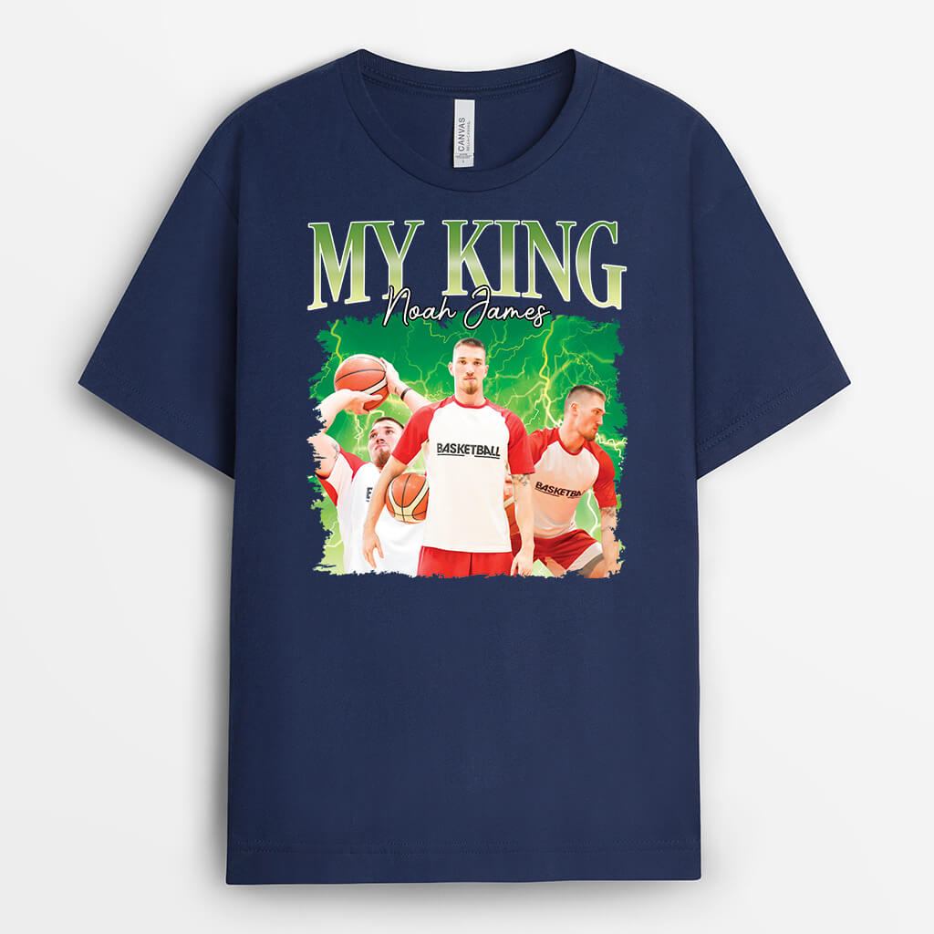 1690AUS2 personalized my love thunder lightning t shirt