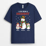1691AUS1 personalized love being a grandma mommy snowman t shirt_080f41f9 91d0 43e6 a392 a25fdba980f6