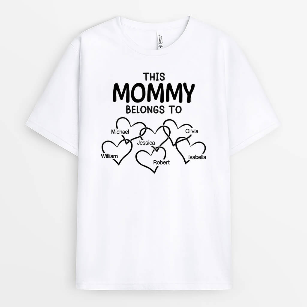 1705AUS2 personalized this grandma belongs to hearts t shirt