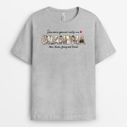 1713AUS2 personalized someone special calls me grandma t shirt