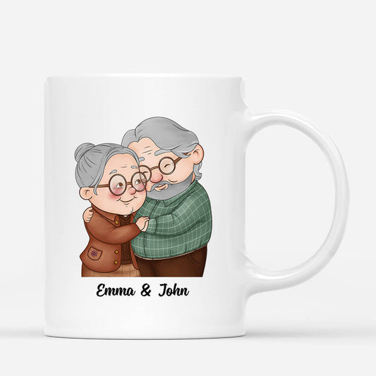 1824MUS2 personalized to my love forever and always mug